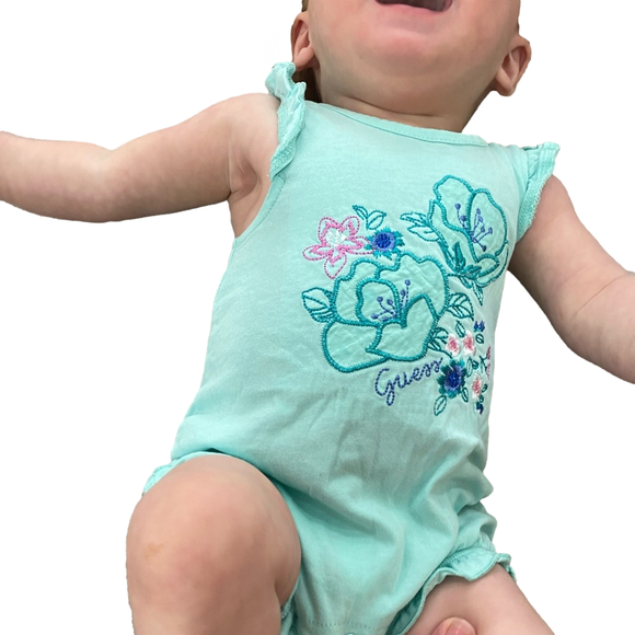 👶🏻Guess baby romper 👶🏻3-6 months - Picture 2 of 4